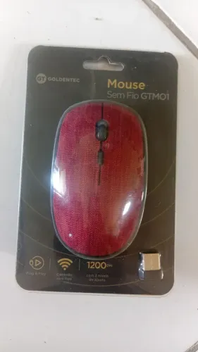 MOUSE SEM FIO GOLDENTEC 1200 DPI