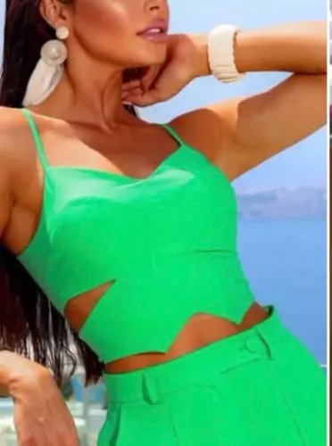 Cropped alto padrão 