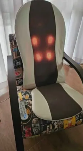 Cadeira massageadora Shiatsu com aquecimento - esteira de massagem