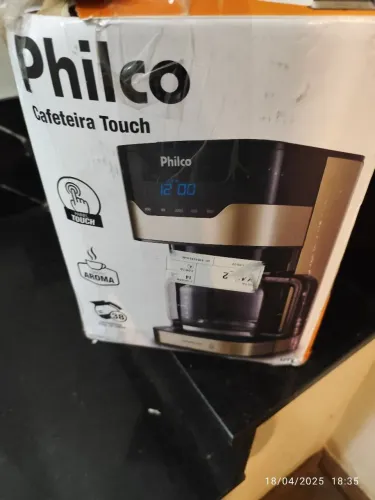 Cafeteira Philco Touch programável 