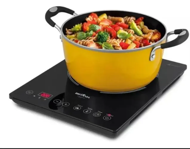 Cooktop de indução na caixa