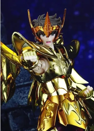 3x Saint Seiya Cloth Myth: Sagitário(Aiolos) + Aquário(Camus/Hyoga) + Libra(Dohko/Shiryu)