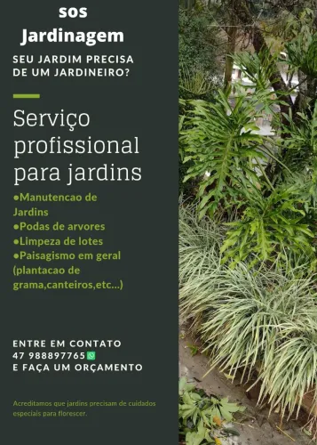 SOS JARDINAGEM  Blumenau e região 