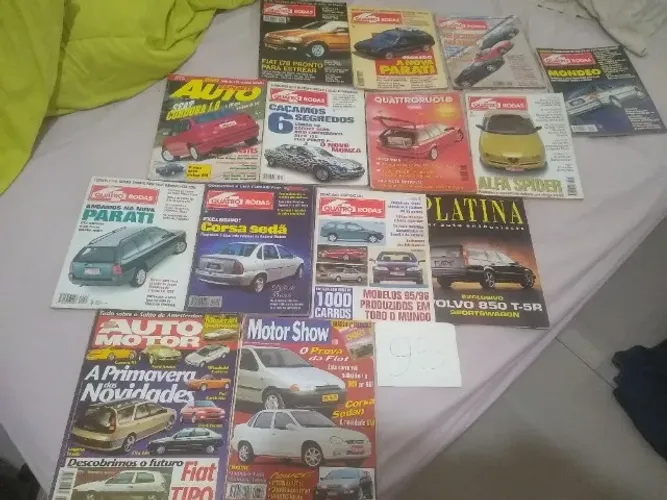 Revistas Quatro Rodas - 1995 (Kit)