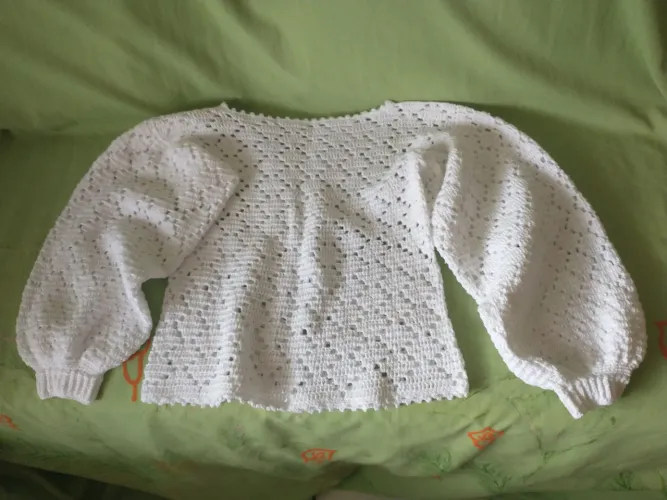 Vendas de roupas em crochê