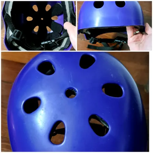 Capacete Ciclismo roxo beterraba infantil