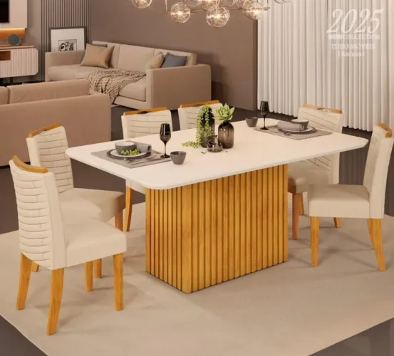 Mesa de Jantar 6 Cad. *