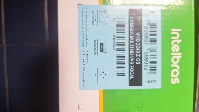 Câmera de Segurança Intelbras VHD 3240 Z G5 Full HD