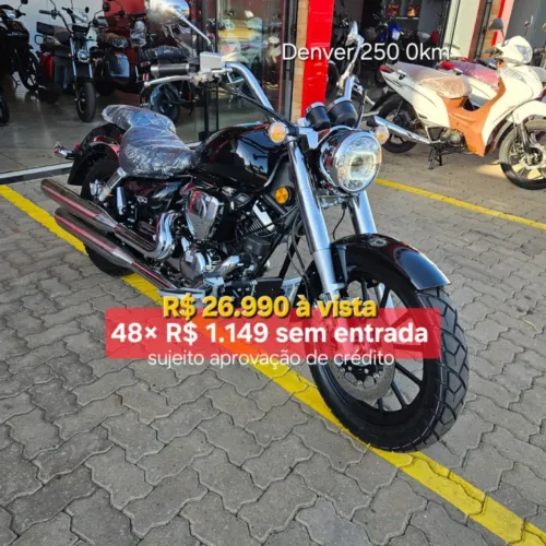 Denver 250 EFI 0KM (48 X R$1.149 S/Entrada)