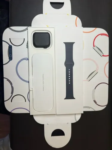 Apple Watch Series 9 Preto Impecável (Estado de Novo)