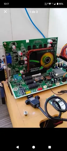 Placa de vídeo EVGA - NVIDIA GEFORCE 9500GT 