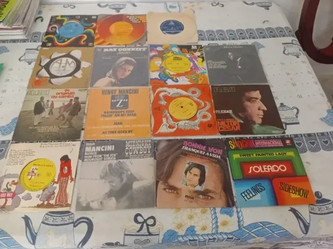  compactos vinil antigos lote  singles Eps' 