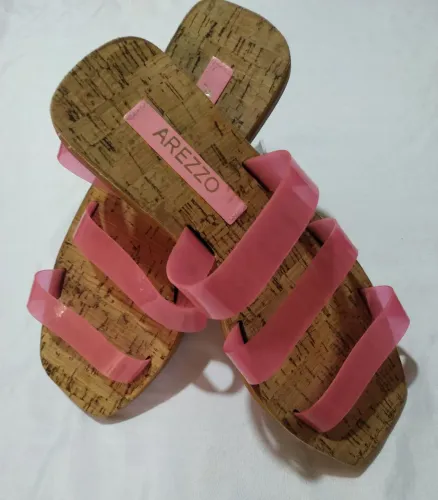 Rasteirinha Arezzo rosa n. 36