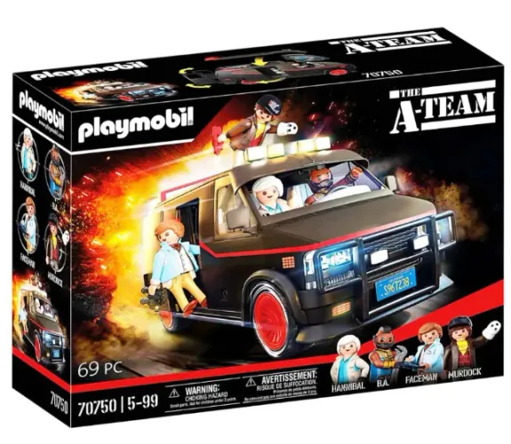  Playmobil Van Esquadrão Classe A - 70750