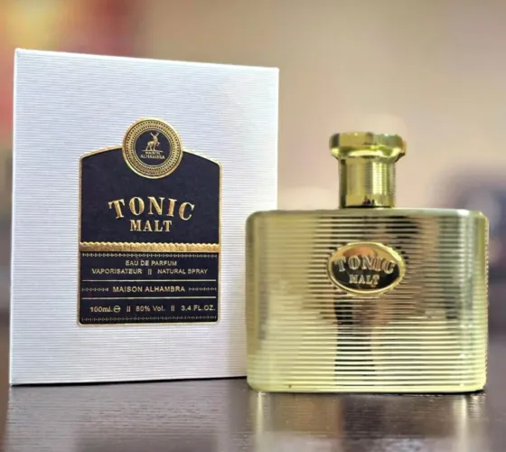 Perfume masculino Tonic Malt Maison Alhambra 100ml