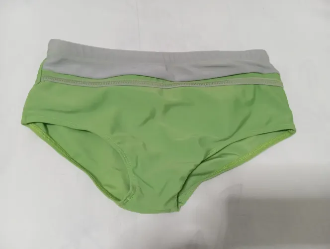 Sunga Infantil Verde com forro e regulagem P
