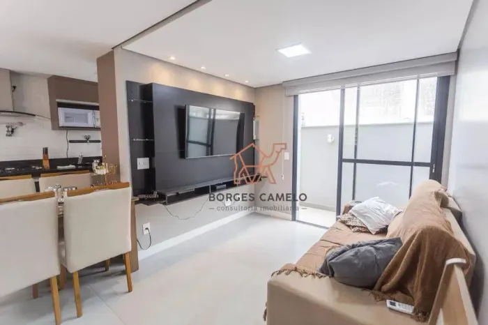 Apartamento para alugar com 88m², 2 quartos e 2 vagas