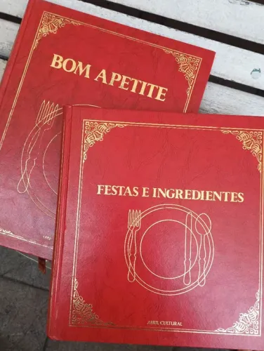 Livros de Receitas - Bom Apetite & Festas e Ingredientes