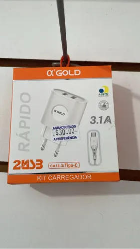 CARREGADOR TIPO-C RÁPIDO