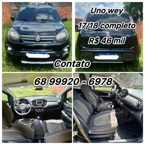Fiat Uno WAY 1.0 Flex 6V 5P 2018