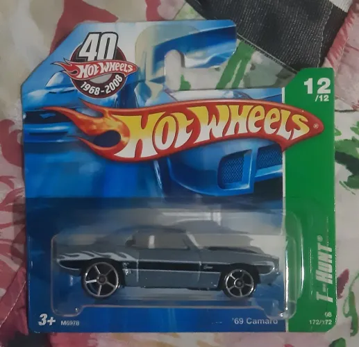 Hot Wheels '69 Camaro - Edição Especial 40 Anos