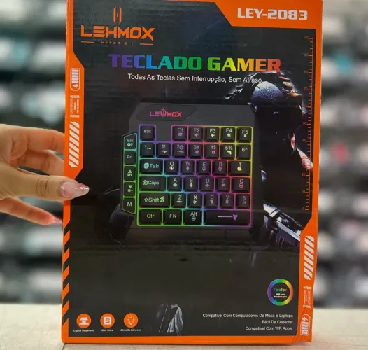 Teclado Gamer Rgb mobile pc