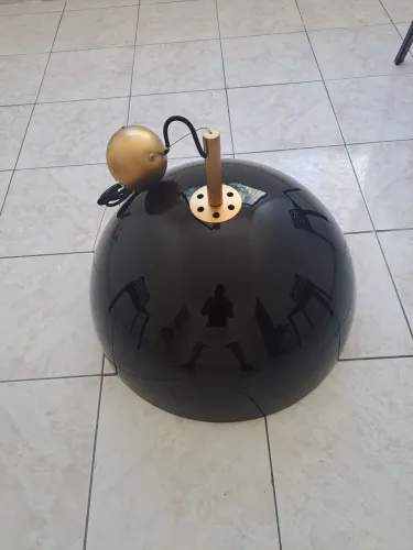 Luminária Pendente Globo Preto