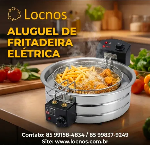 Aluguel de fritadeira eletrica