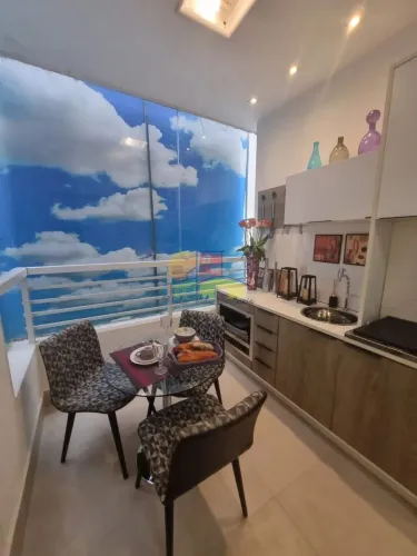 LOFT 42,09M² 1 DORM/ SACADA GOURMET/ AREA DE LAZER