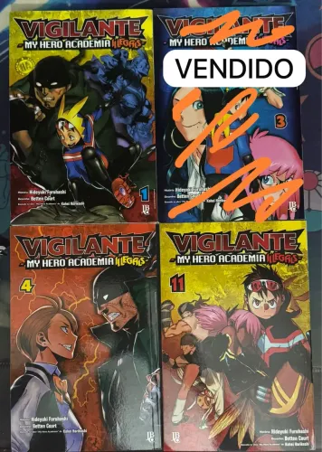 VIGILANTE: My hero academia Illegals Mangás