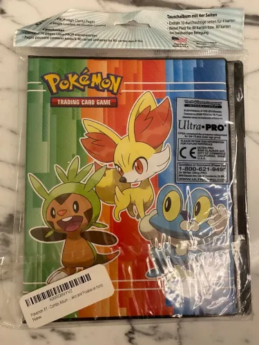LACRADO Álbum Pokémon Ultra Pro XY Kalos LACRADO - 4 Slots ( 80 Cartas )