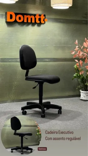 Cadeira Executiva reforçada Seminova 