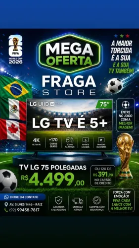 Tv 75 polegadas 