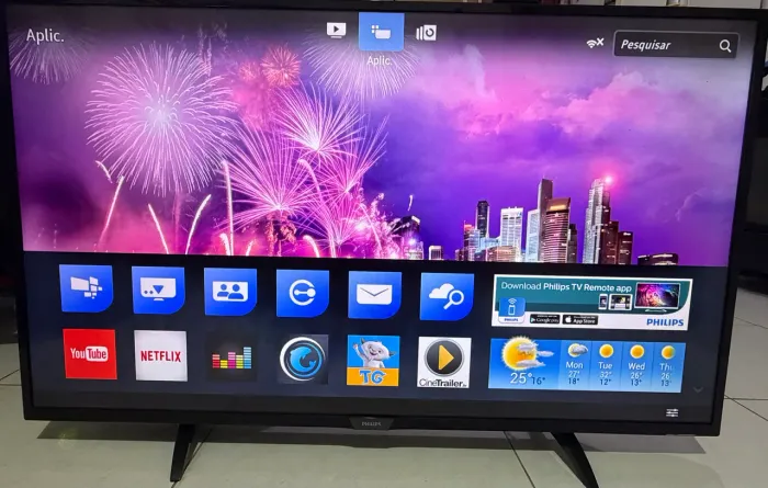 Tv smart 43 polegadas funcionando perfeitamente
