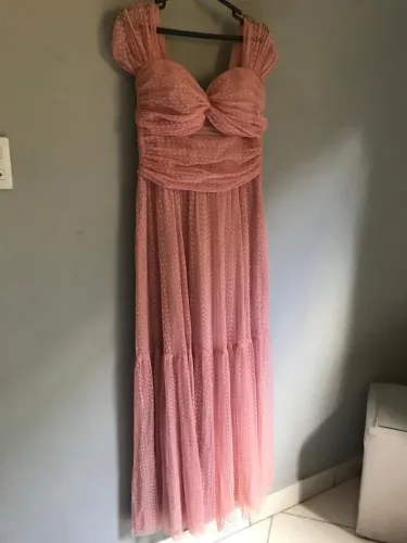 Vestido longo de festa