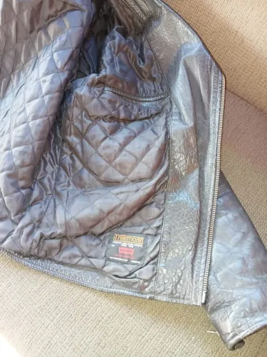 Jaqueta de couro Levis