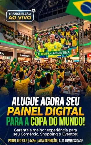 PAINEL DE LED LOCAÇÃO