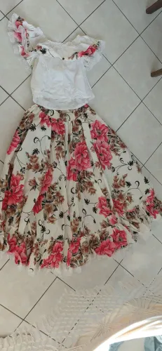 Roupa de carimbó adulto