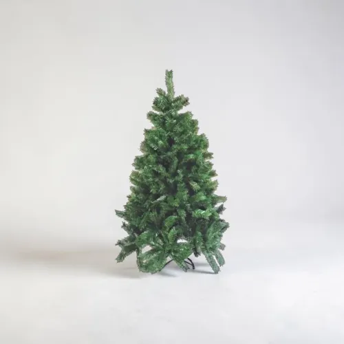 Árvore de Natal verde 1,50CM marca Cromus com pé de ferro