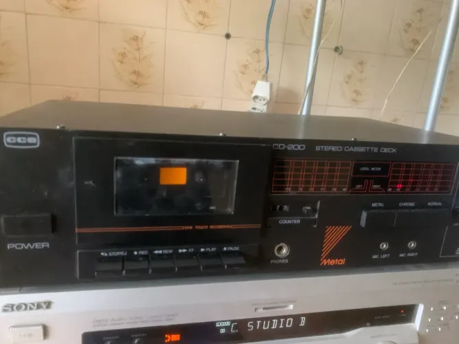 Deck Cce Ccd-200 Stereo Cassete 