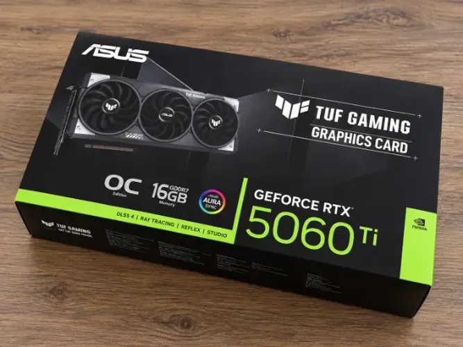 ASUS TUF Gaming GeForce RTX 5060 Ti 16GB GDDR7