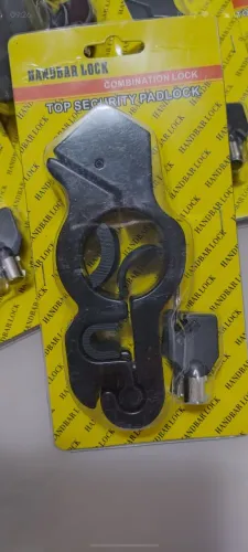 Trava Anti-Furto de Manete para Moto. **PRONTA ENTREGA**