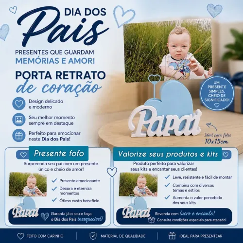 Porta retrato Dia dos Pais