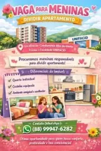 Apartamento para dividir 
