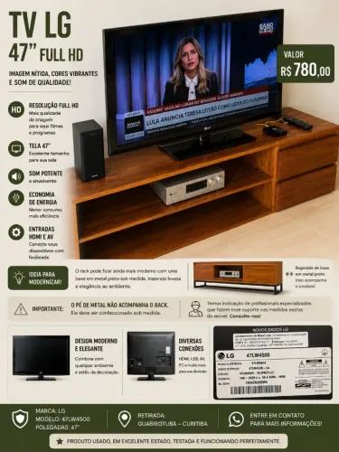  TV LG 47? FULL HD