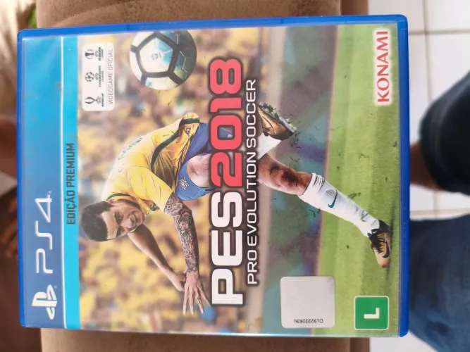 PES 2018 PS4 ed. Premium mídia física