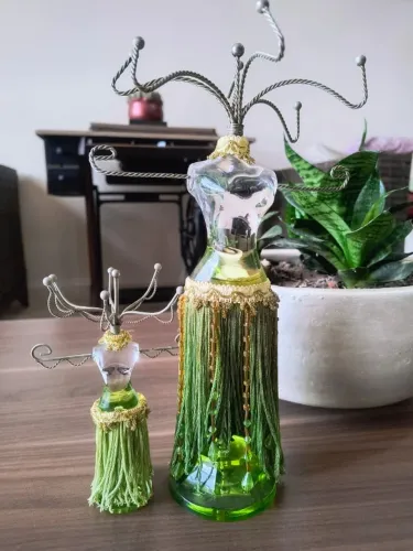 conjunto de porta bijuterias