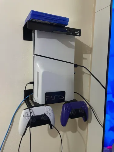 PS5 Slim Edição com Leitor de Disco - Excelente Estado