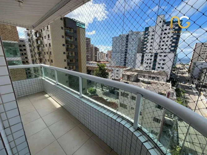 Apartamento com 2 dormitórios à venda, 87 m² por R$ 590.000,00 - Vila Guilhermina - Praia