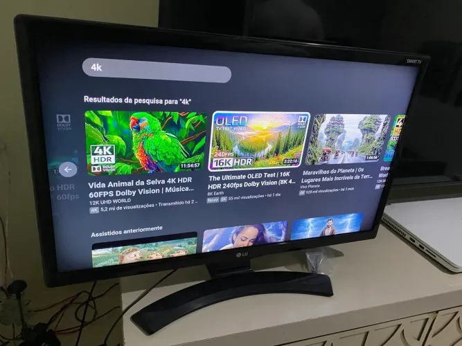 TV LG SMART 24 POLEGADAS PERFEITA 